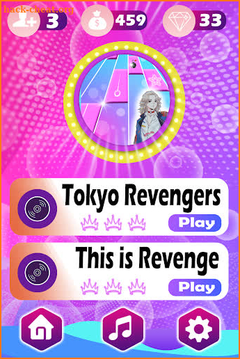 Tokyo Revengers Piano Tiles screenshot