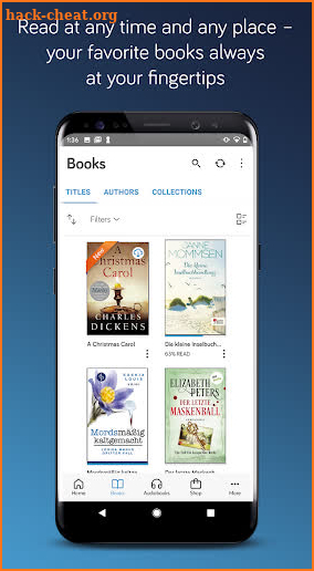 tolino - eBook reader and audiobook player app screenshot