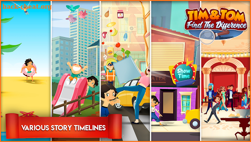 Tom & Tim Detective - Spot It Find the Difference screenshot
