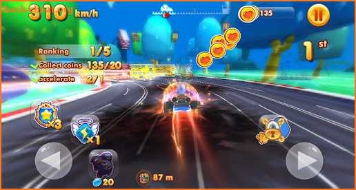 Tom Cat: Racing Car dash kart screenshot