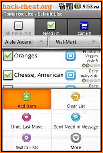 ToMarket Grocery Shopping Pro screenshot