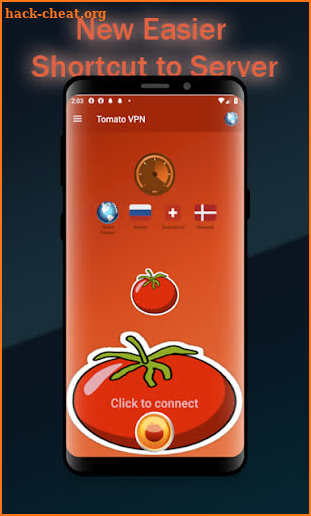 Tomato VPN screenshot