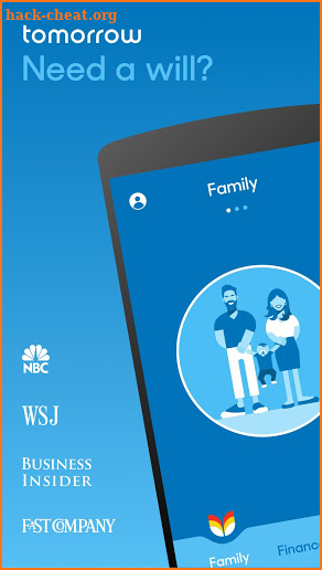 Tomorrow - Need a Will? Get the app! screenshot