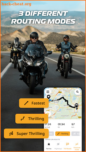 TomTom GO Ride: Motorcycle GPS screenshot