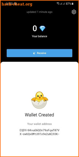 TON Wallet screenshot