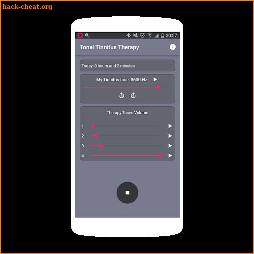 Tonal Tinnitus Therapy screenshot