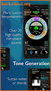 TonalEnergy Tuner and Metronome screenshot