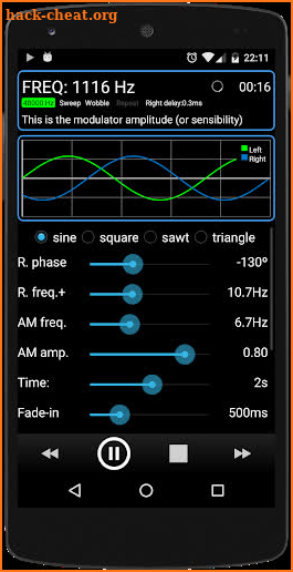 Tone Generator PRO screenshot