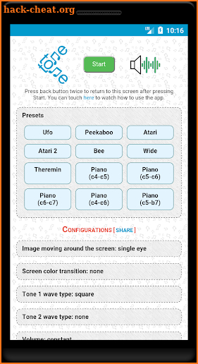 ToneTone screenshot
