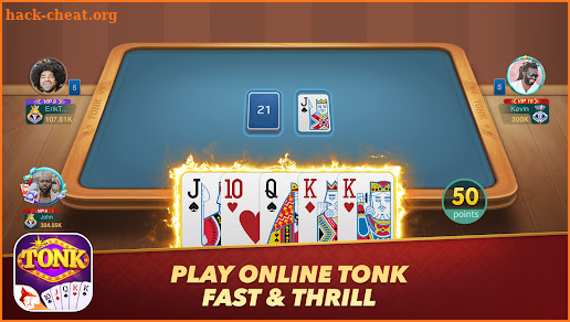 Tonk - Classic Tunk ZingPlay screenshot