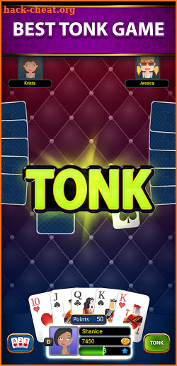 Tonk Star Classic Card Game screenshot