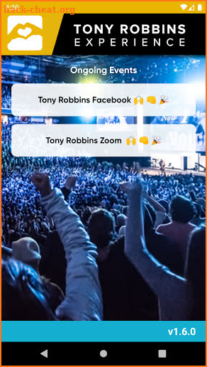 Tony Robbins Experience screenshot