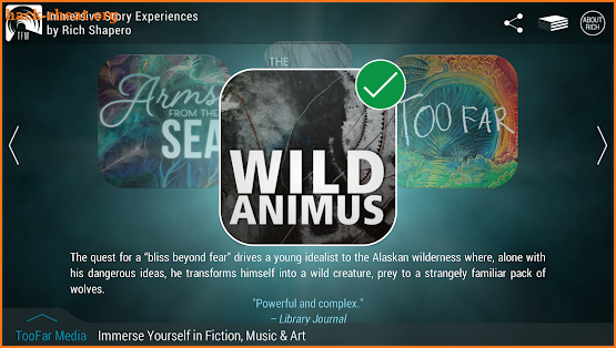TooFar Media: Immersive Story Experiences screenshot