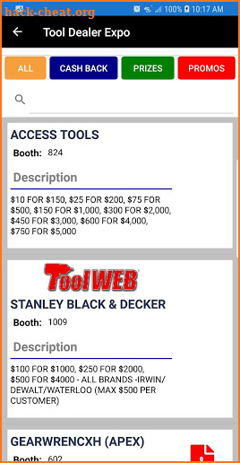 Tool Dealer Expo screenshot