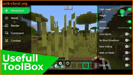 Toolbox for minecraft screenshot