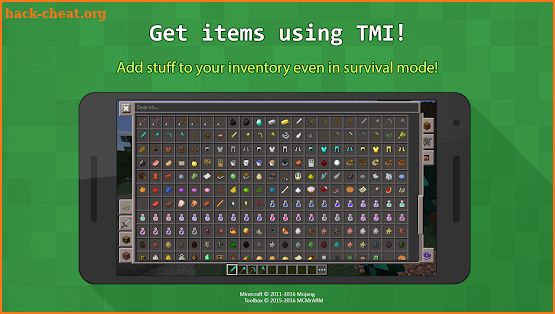 Toolbox for Minecraft: PE screenshot