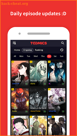Toomics - Read Comics, Webtoons, Manga for Free screenshot