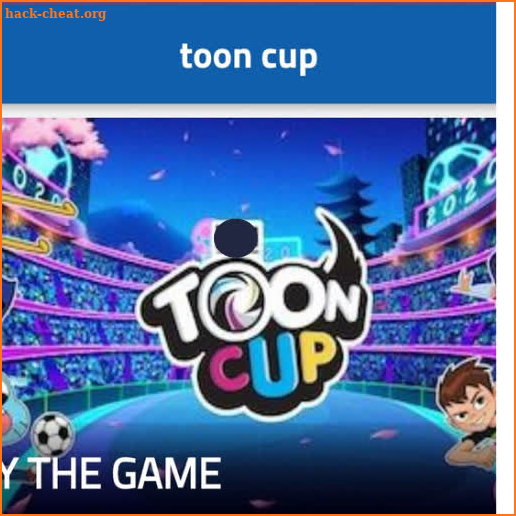 toon cup screenshot