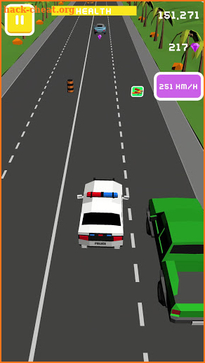 Toon Racer 3D : Highway Traffic Racer 2021 screenshot