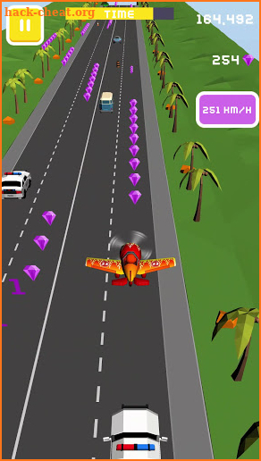 Toon Racer 3D : Highway Traffic Racer 2021 screenshot