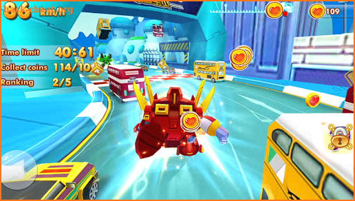 Toons Car Transformer Racing Challenge screenshot