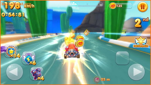 Toons Transforming Cars Race screenshot