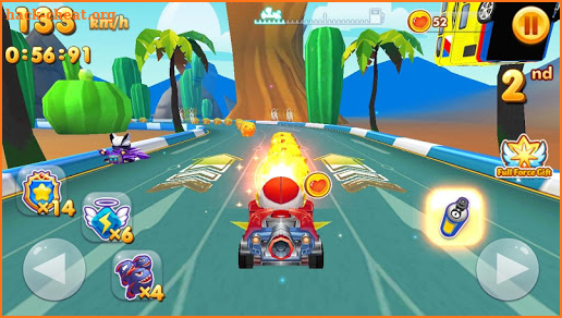 Toons Transforming Cars Race screenshot