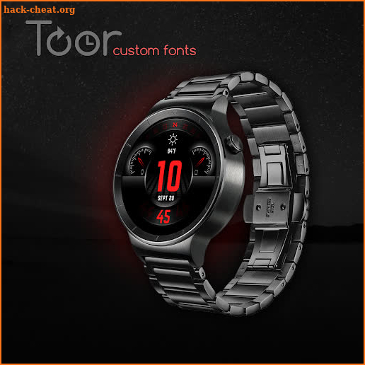 Toor - Watch Face for Android Wear - Wear OS screenshot