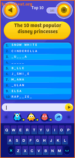 Top 10 - Trivia Quiz Questions screenshot