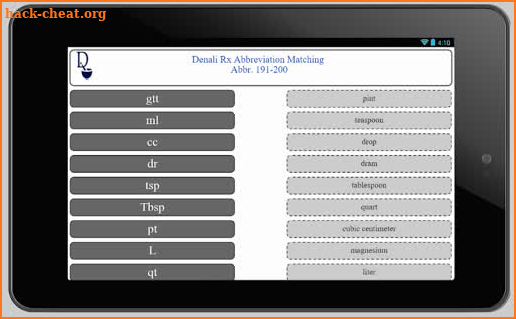 Top 200 Medical Abbreviations screenshot