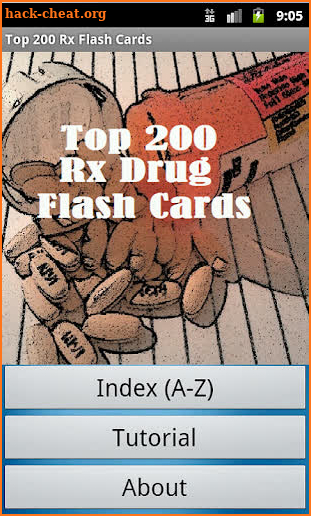 Top 200 Rx Drug Flash Cards screenshot