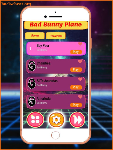 Top BAD BUNNY Piano Tiles 2K19 screenshot