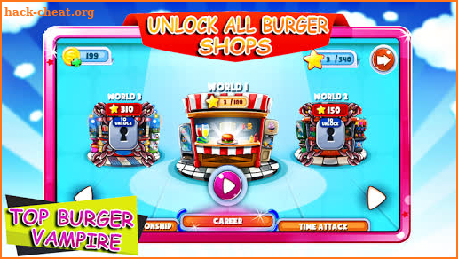 Top Burger Vampire Cooking Game screenshot