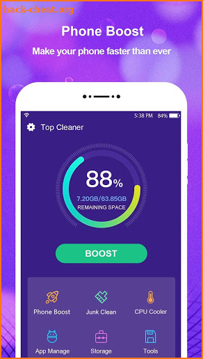 Top Cleaner: Junk clean, File manager& CPU cooler screenshot