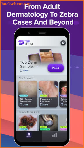 Top Derm: A game for dermatologists screenshot