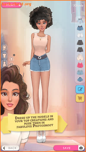 Top Fashion Style - Dressup & Design Game screenshot