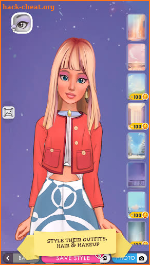 Top Fashion Style - Dressup & Design Game screenshot