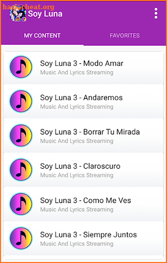 Top Hits Soy Luna - Music and Lyrics screenshot