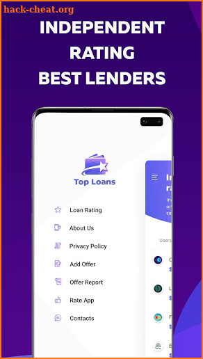 Top Loans: Find & Rate Your Personal Loan Lenders screenshot