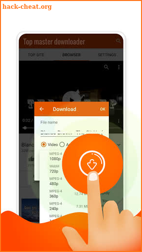 Top Master Downloader - free video downloader tool screenshot