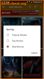 Top Movies 2018 Full HD screenshot