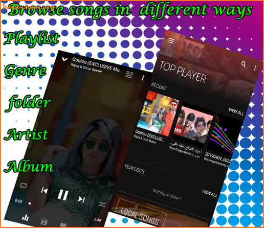 Top Music Player screenshot