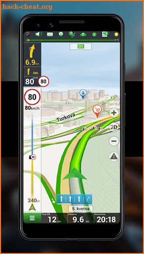 Top Navigation screenshot