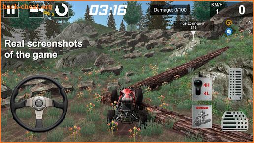TOP OFFROAD Simulator screenshot