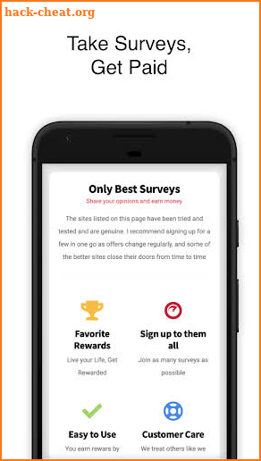 Top Paid Surveys - Opinion Rewards screenshot