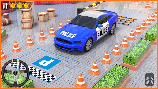 Top Police Car Parking Game - Free Car Games 2020 screenshot