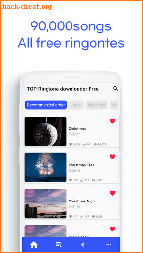 TOP Ringtone downloader Free screenshot
