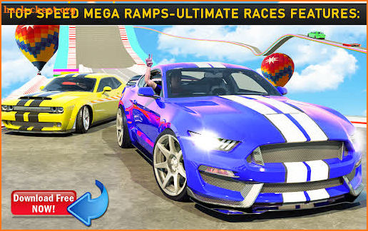 Top Speed Mega Ramp Car Stunts 3D screenshot