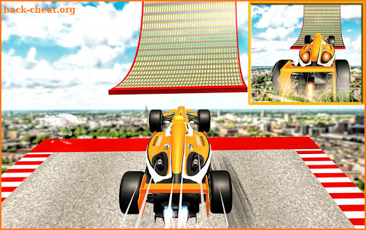 Top Speed Mega Ramp Formula Car Stunts Race Tracks screenshot