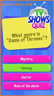 Top TV Shows Trivia Quiz Game screenshot